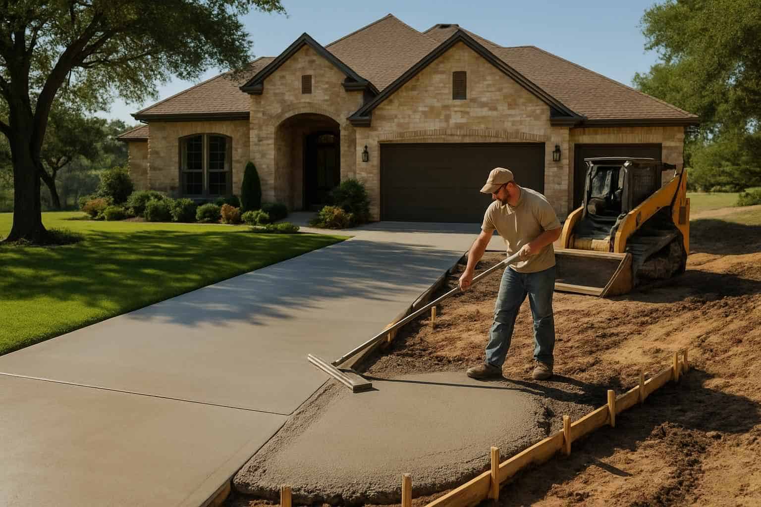 Driveway Expansion Contractor in Hunt TX