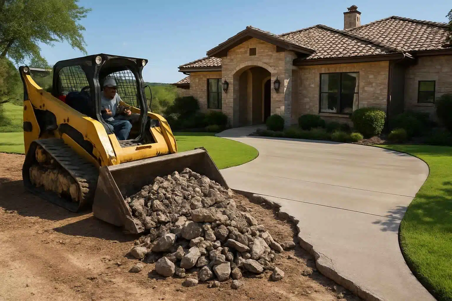 Driveway Replacement Company in Round Mountain TX