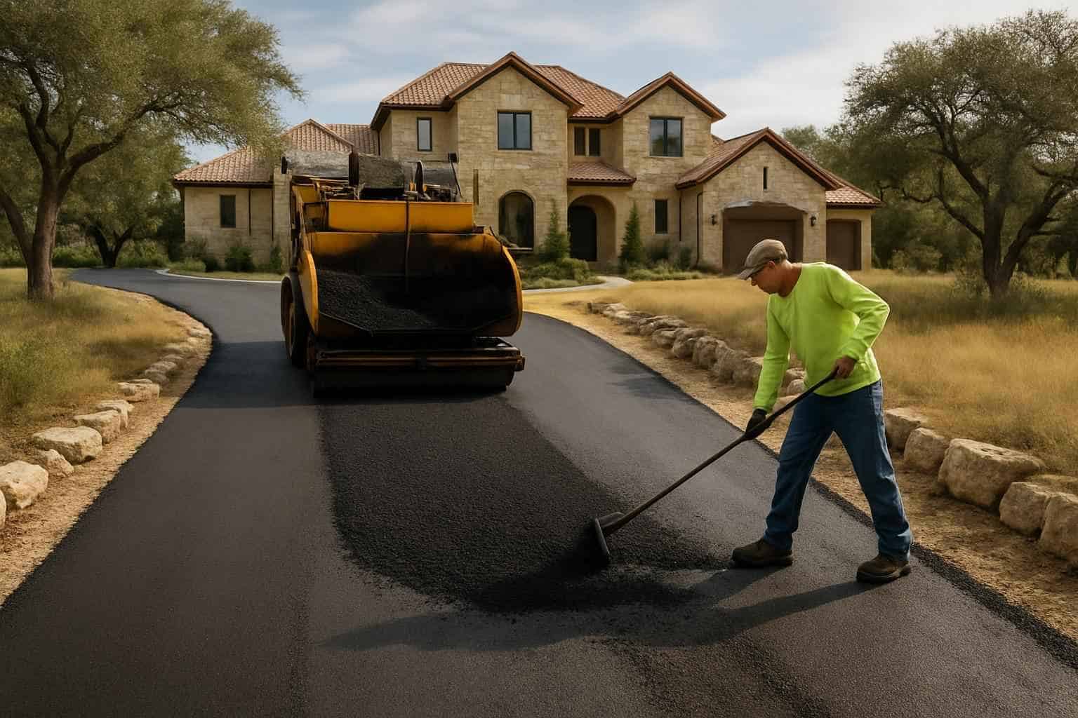 Concrete Driveway Contractor In Round Mountain TX Driveway Resurfacing Service in Round Mountain TX