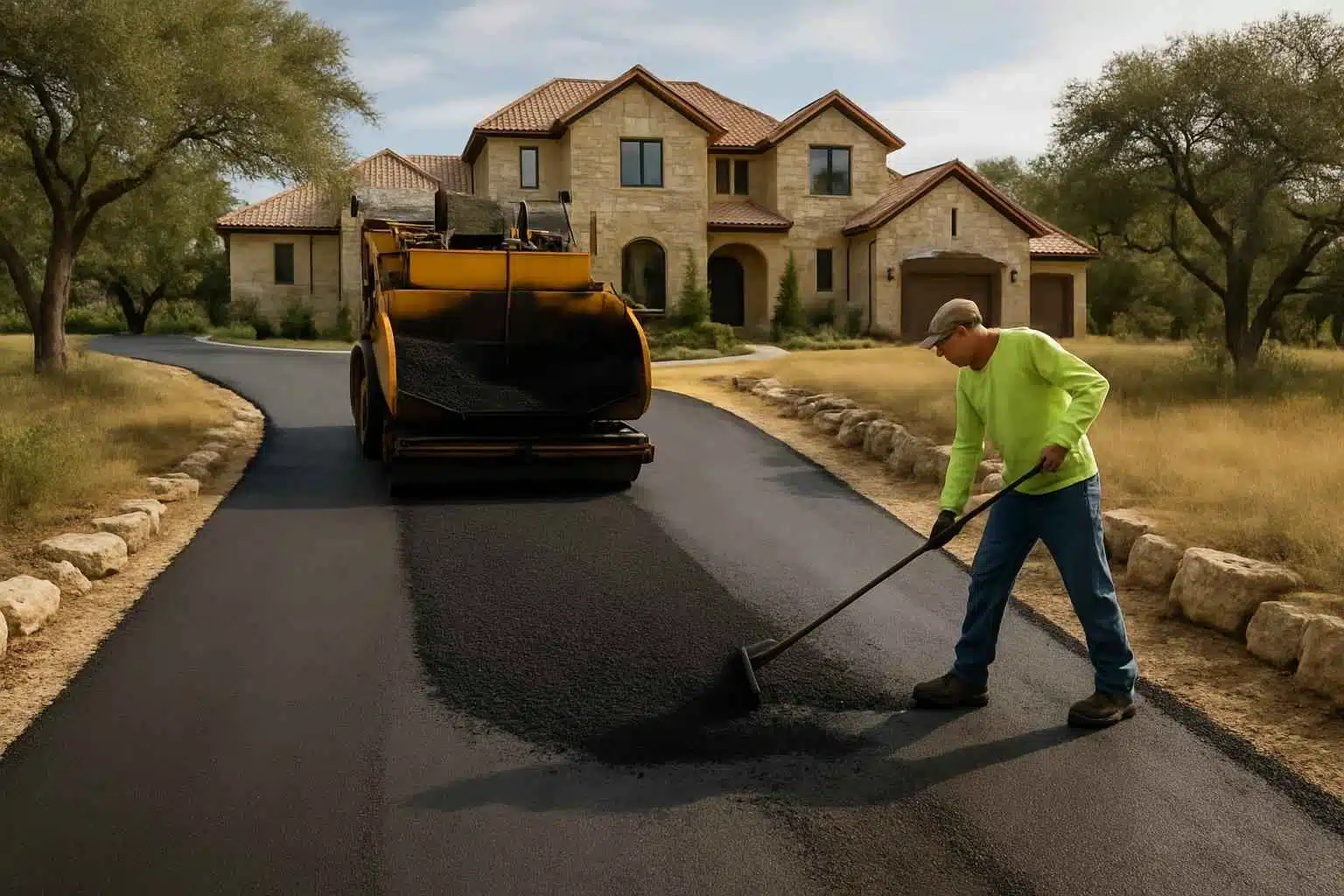 Driveway Resurfacing Service in Round Mountain TX