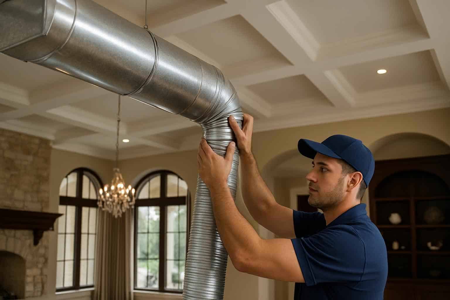 Ductwork Installation Service in Round Mountain TX