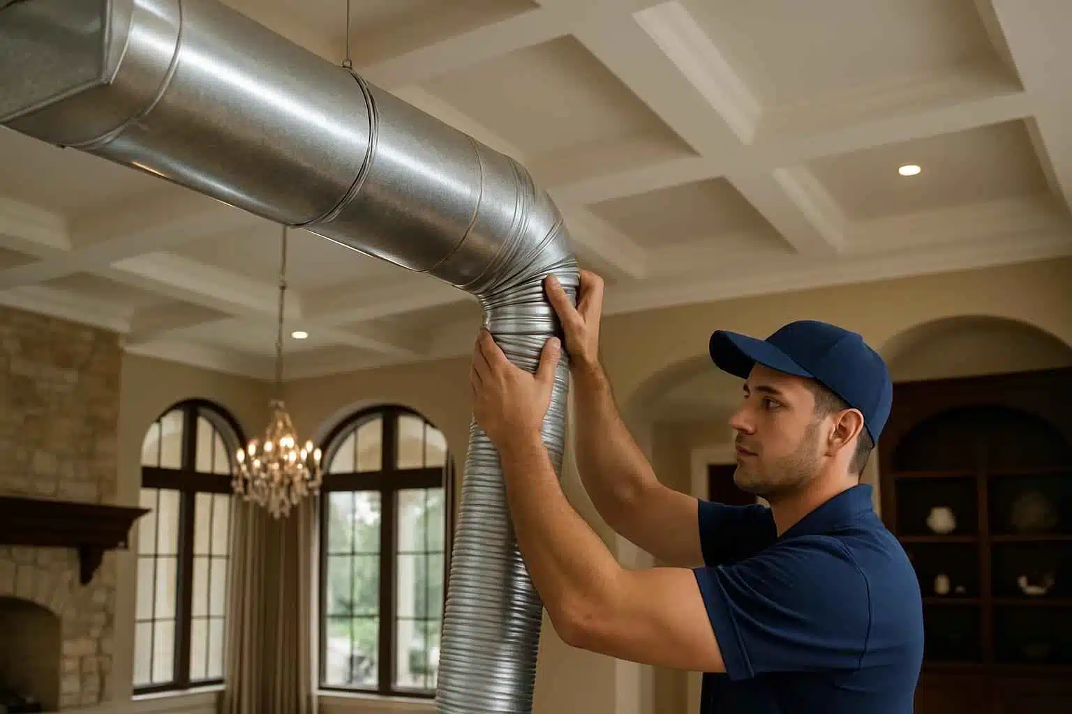 Ductwork Installation Service in Round Mountain TX
