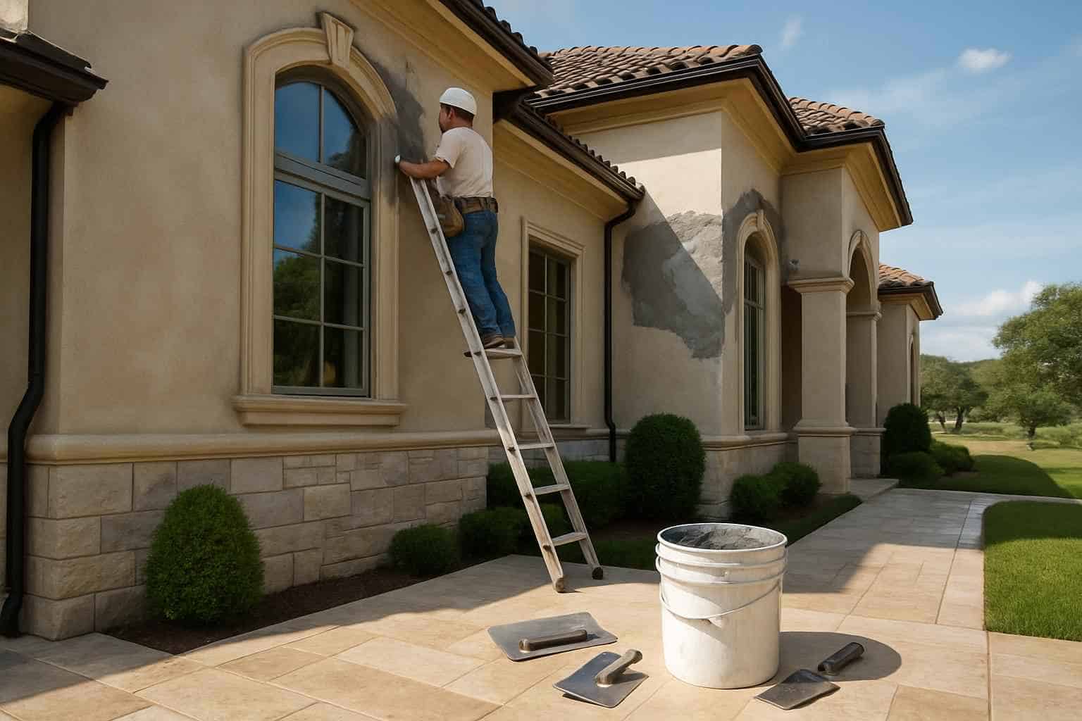 Stucco Repair Contractor In Kendalia TX EIFS Repair Service in Kendalia TX
