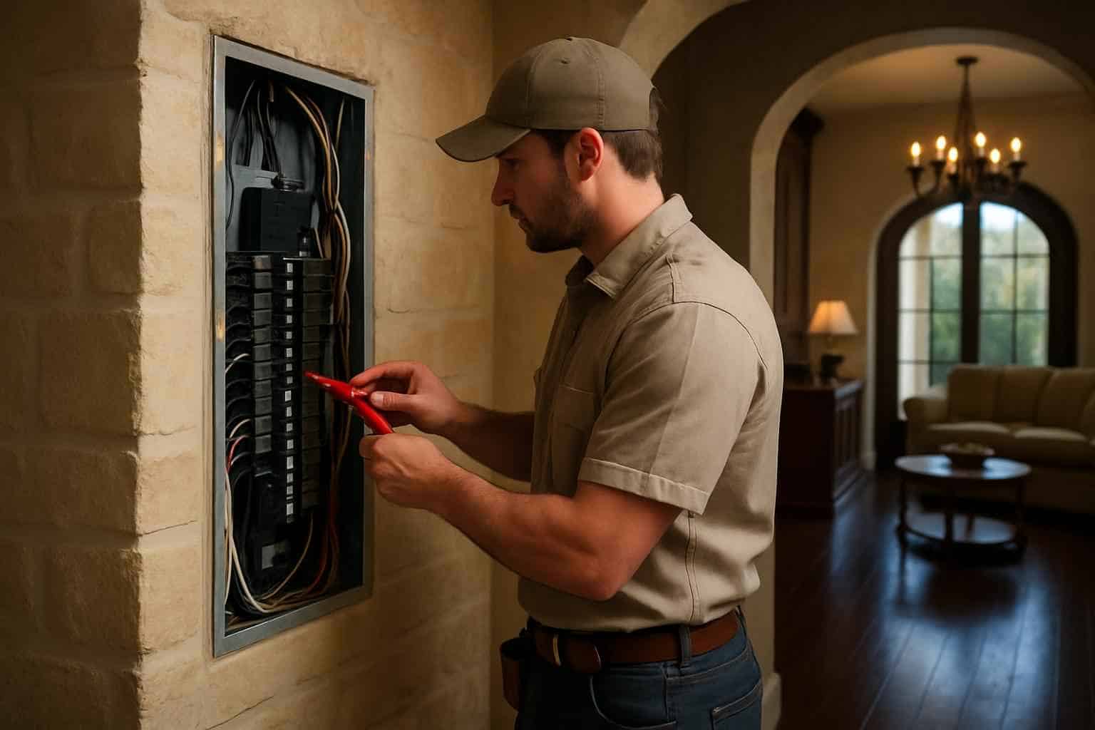 Electrical Contractor In Round Mountain TX Electrical Panel Upgrade Service in Round Mountain TX
