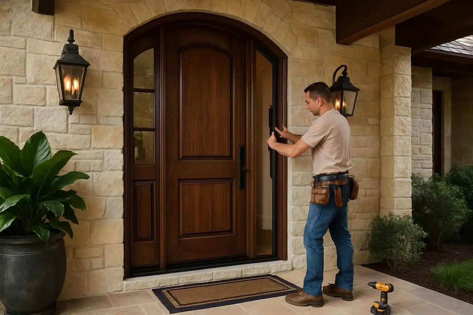 Custom Door Installation Contractor In Hunt TX Entry Door Installation Contractor in Hunt TX