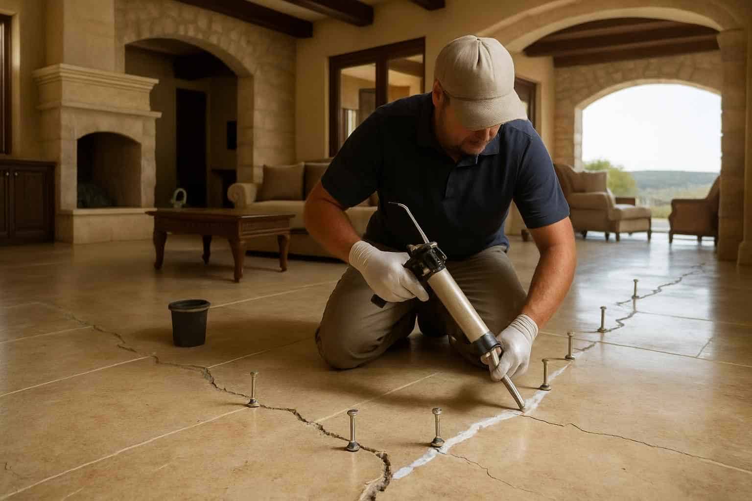 Concrete Repair Contractor In Mountain Home TX Epoxy Injection Service in Mountain Home TX