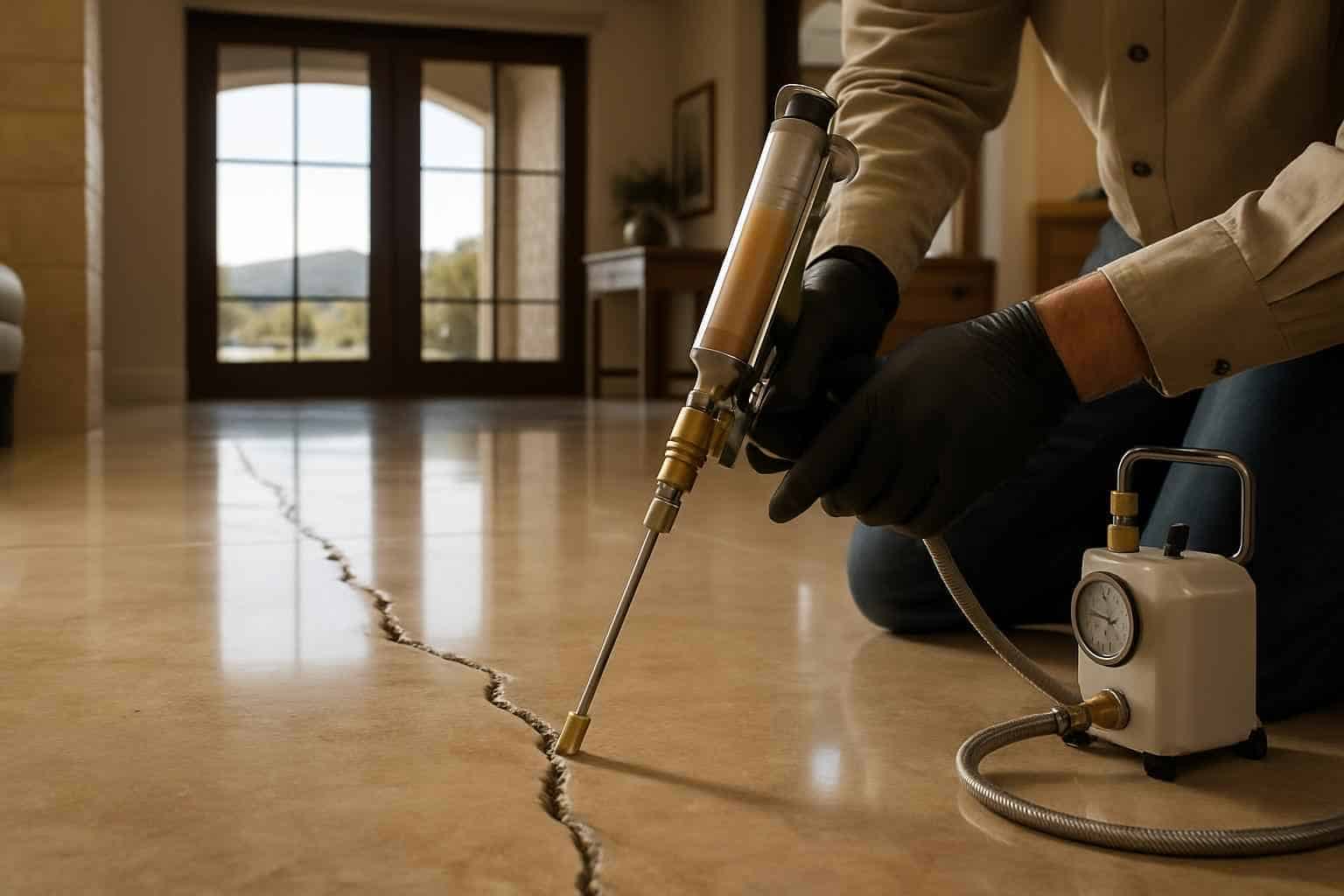 Concrete Repair Contractor In Round Mountain TX Epoxy Injection Service in Round Mountain TX