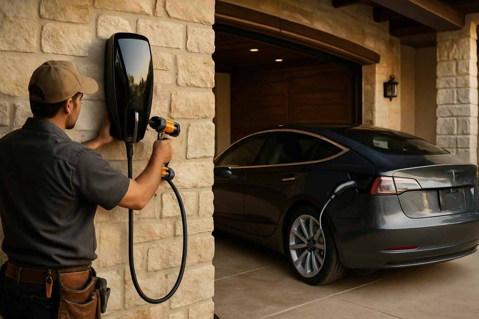 Electrical Contractor In Boerne TX EV Charger Installation Contractor in Boerne TX
