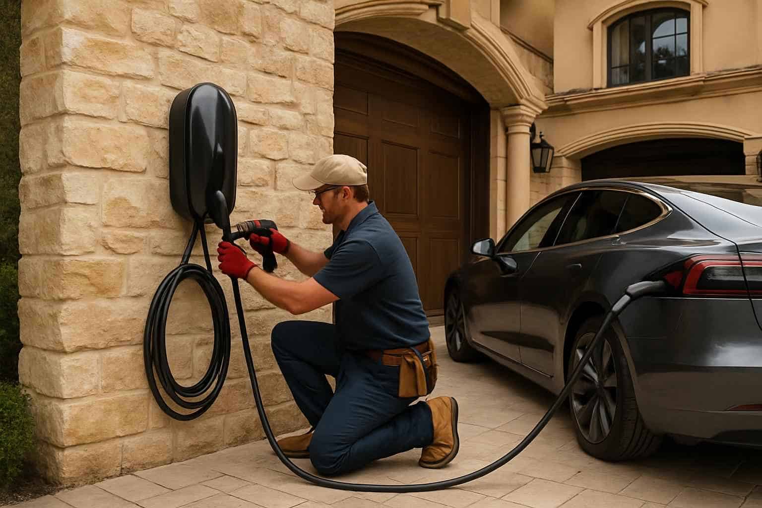 EV Charger Installation Contractor in Cypress Mill TX