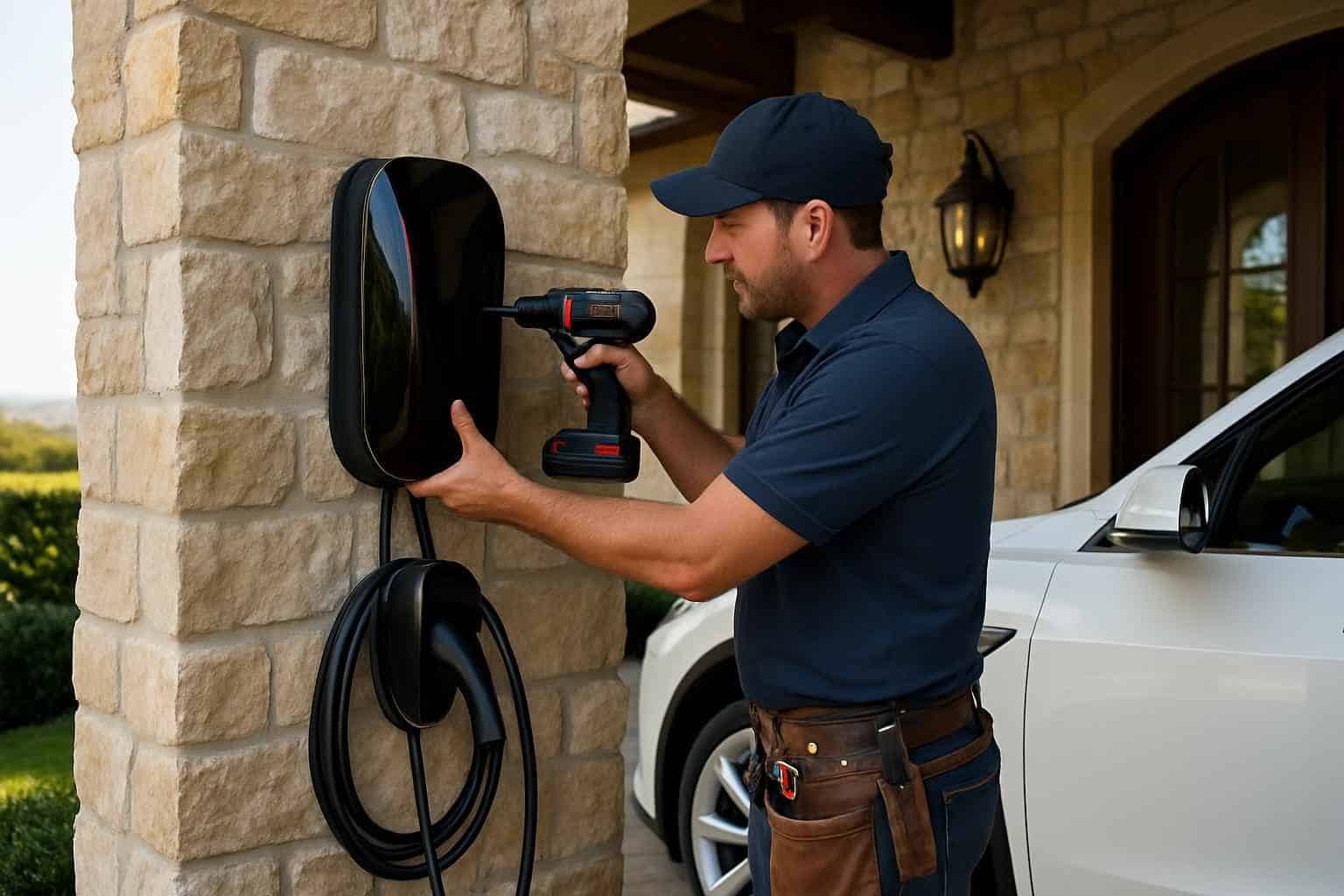 EV Charger Installation Contractor in Hunt TX