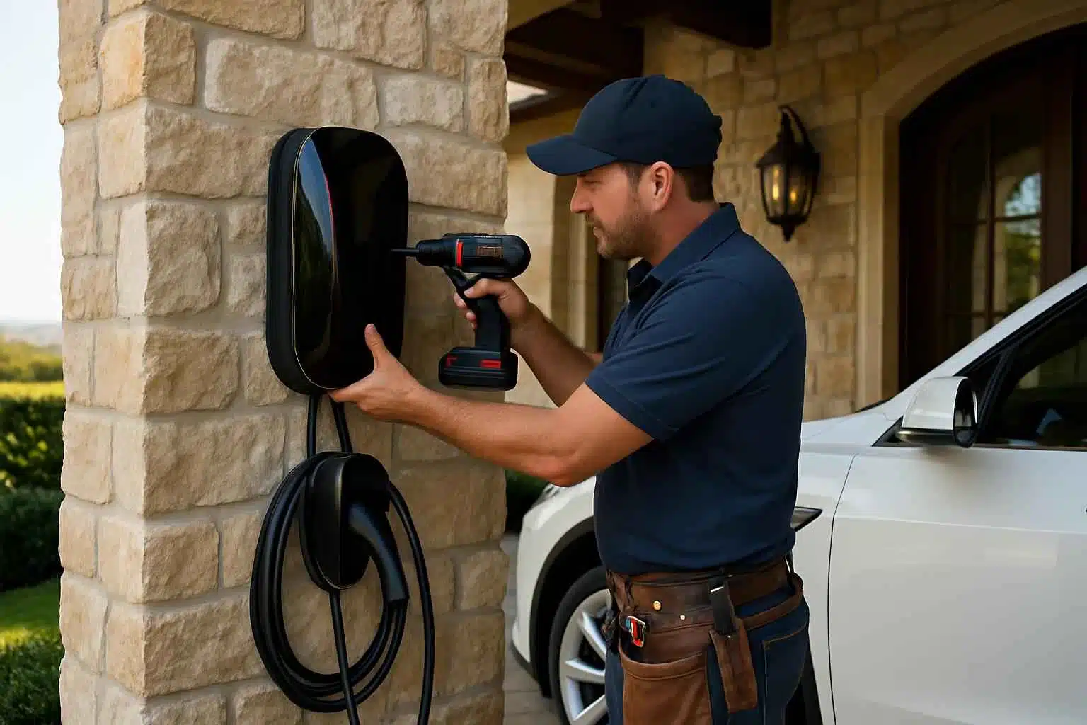Electrical Contractor In Hunt TX EV Charger Installation Contractor in Hunt TX