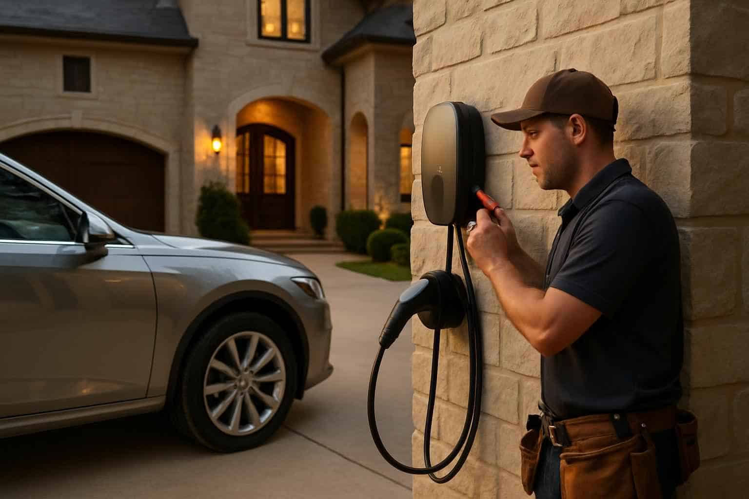 Electrical Contractor In Kendalia TX EV Charger Installation Contractor in Kendalia TX