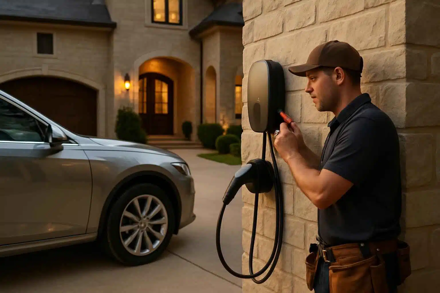 EV Charger Installation Contractor in Kendalia TX