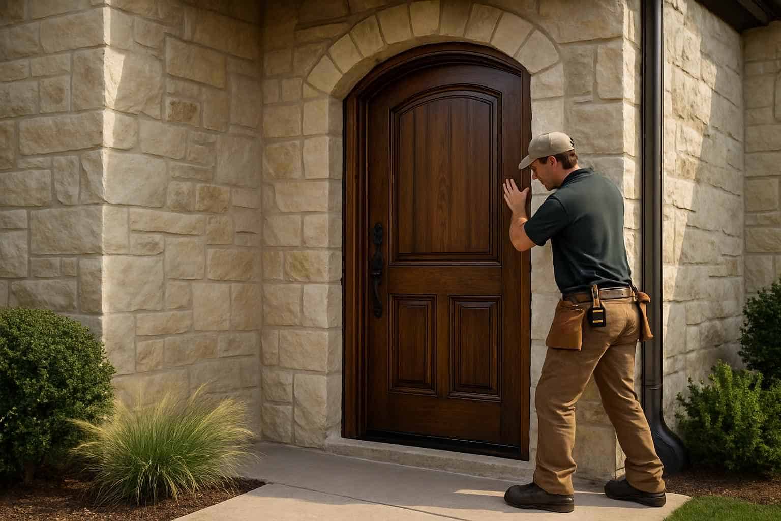 Exterior Door Installer in Hunt TX