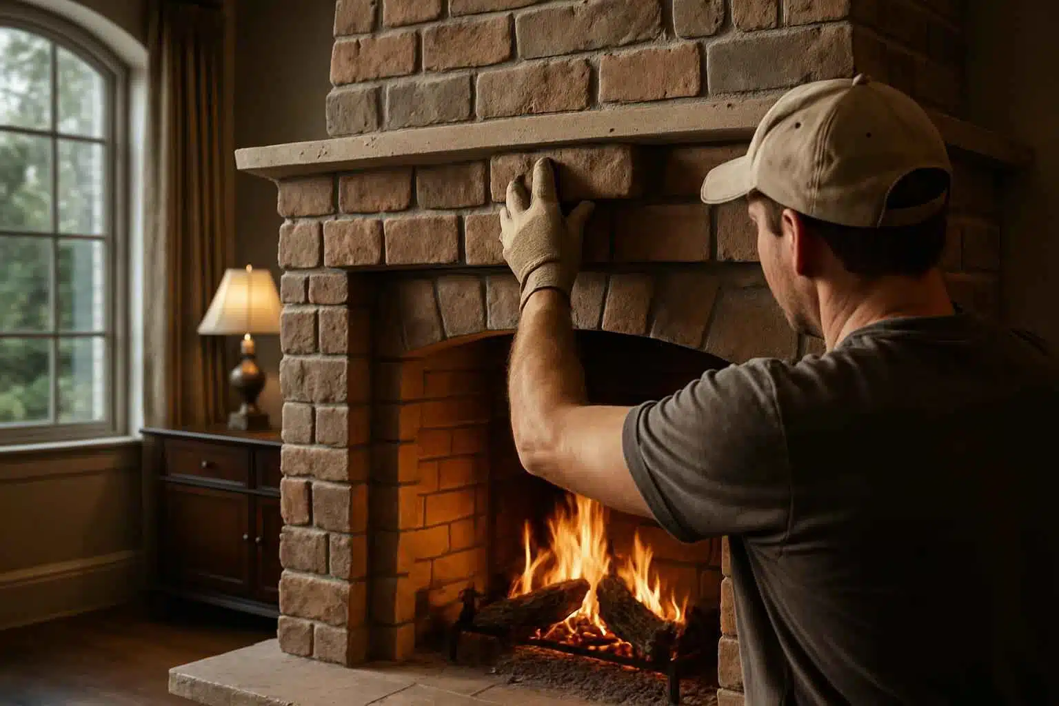 Fireplace Chimney Masonry Contractor in Cypress Mill TX