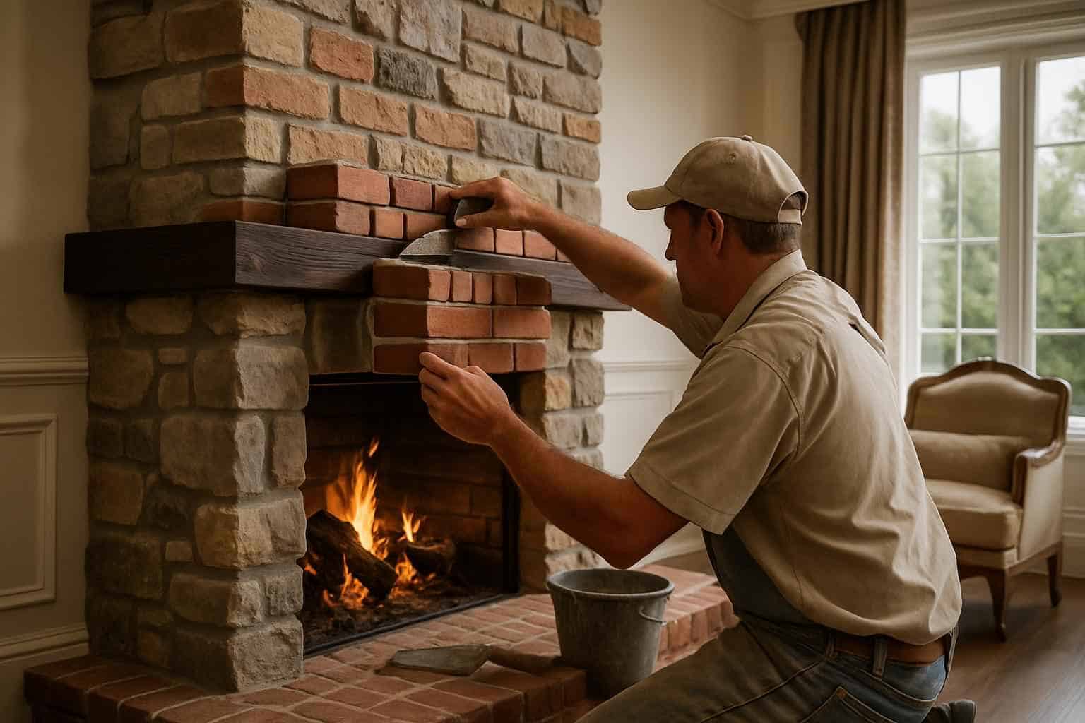 Masonry Contractor In Kendalia TX Fireplace Chimney Masonry Contractor in Kendalia TX