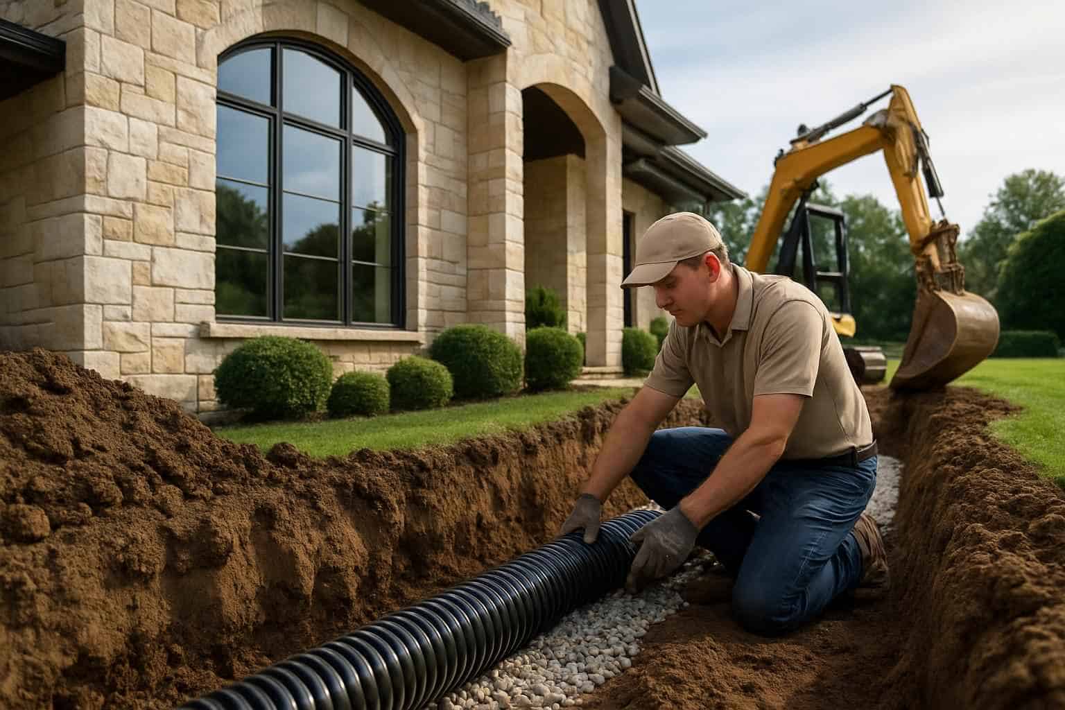 Foundation Drainage Correction Service in Hunt TX