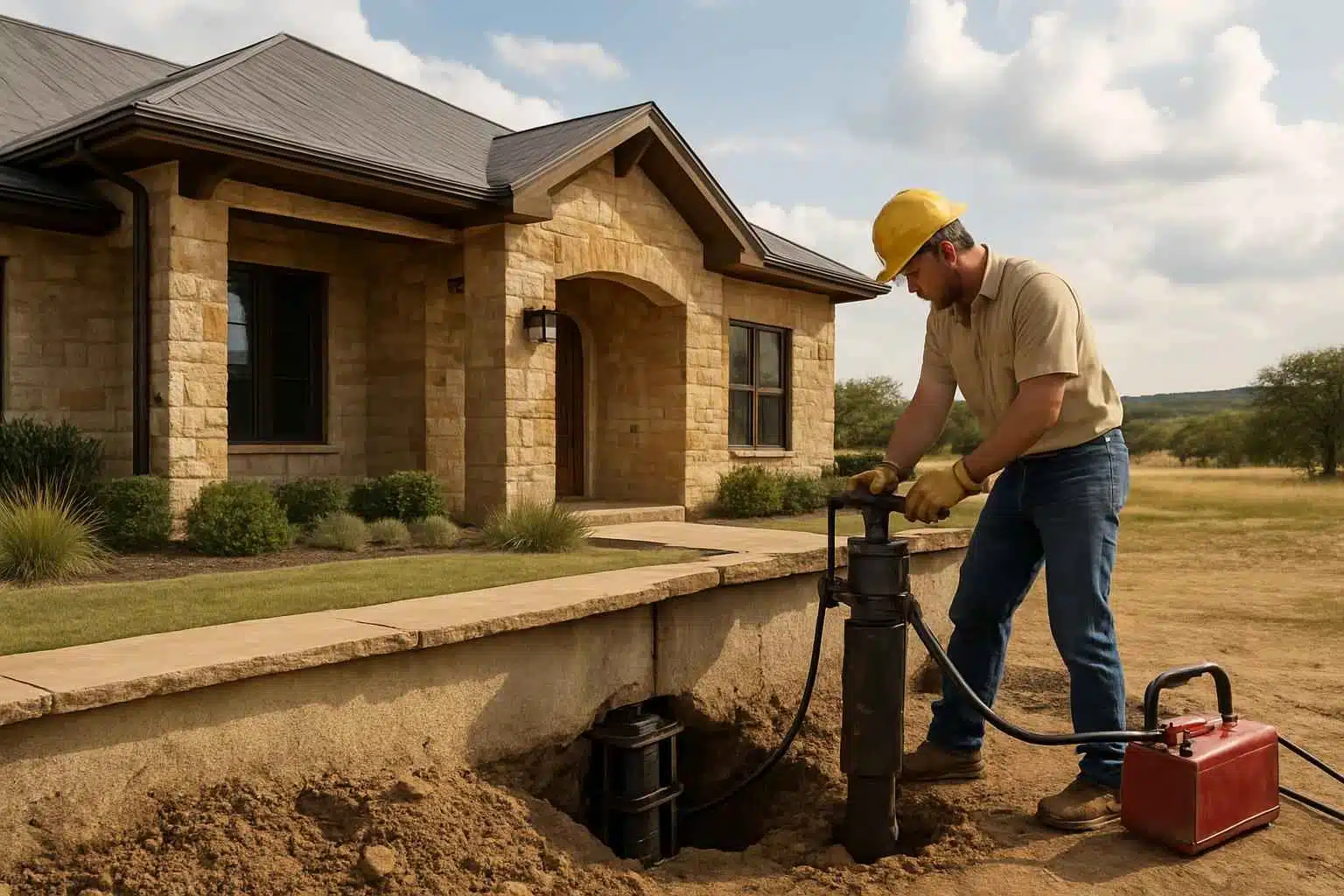 Foundation Repair Pier Beam Contractor In Mountain Home TX Foundation Leveling Company in Mountain Home TX