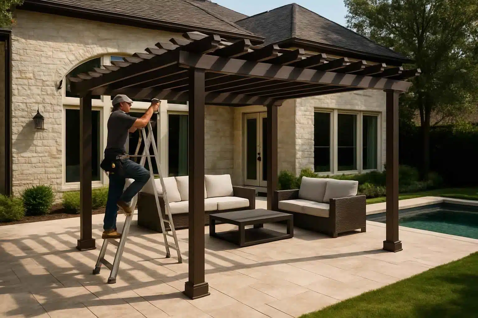 Freestanding Pergola Installer in Cypress Mill TX
