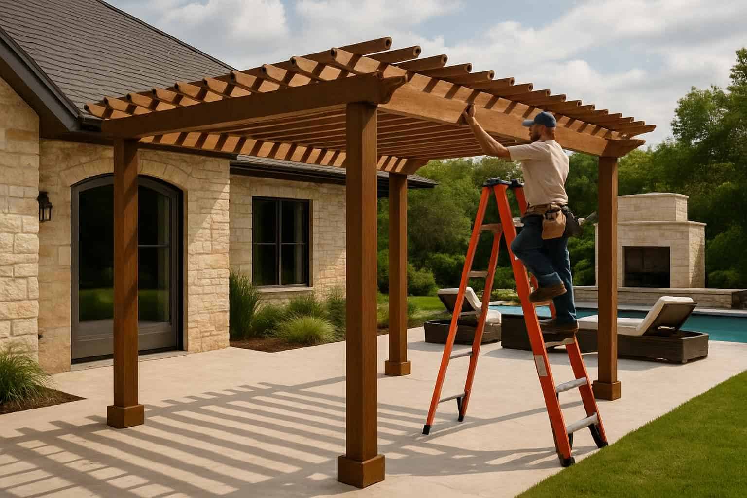 Freestanding Pergola Installer in Hunt TX