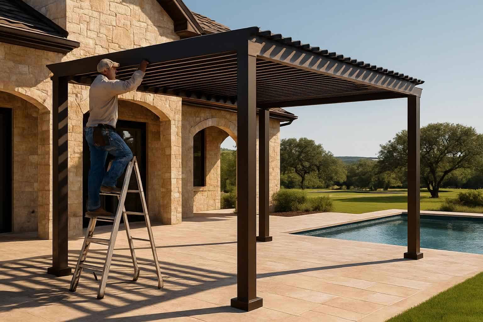 Freestanding Pergola Installer in Kendalia TX