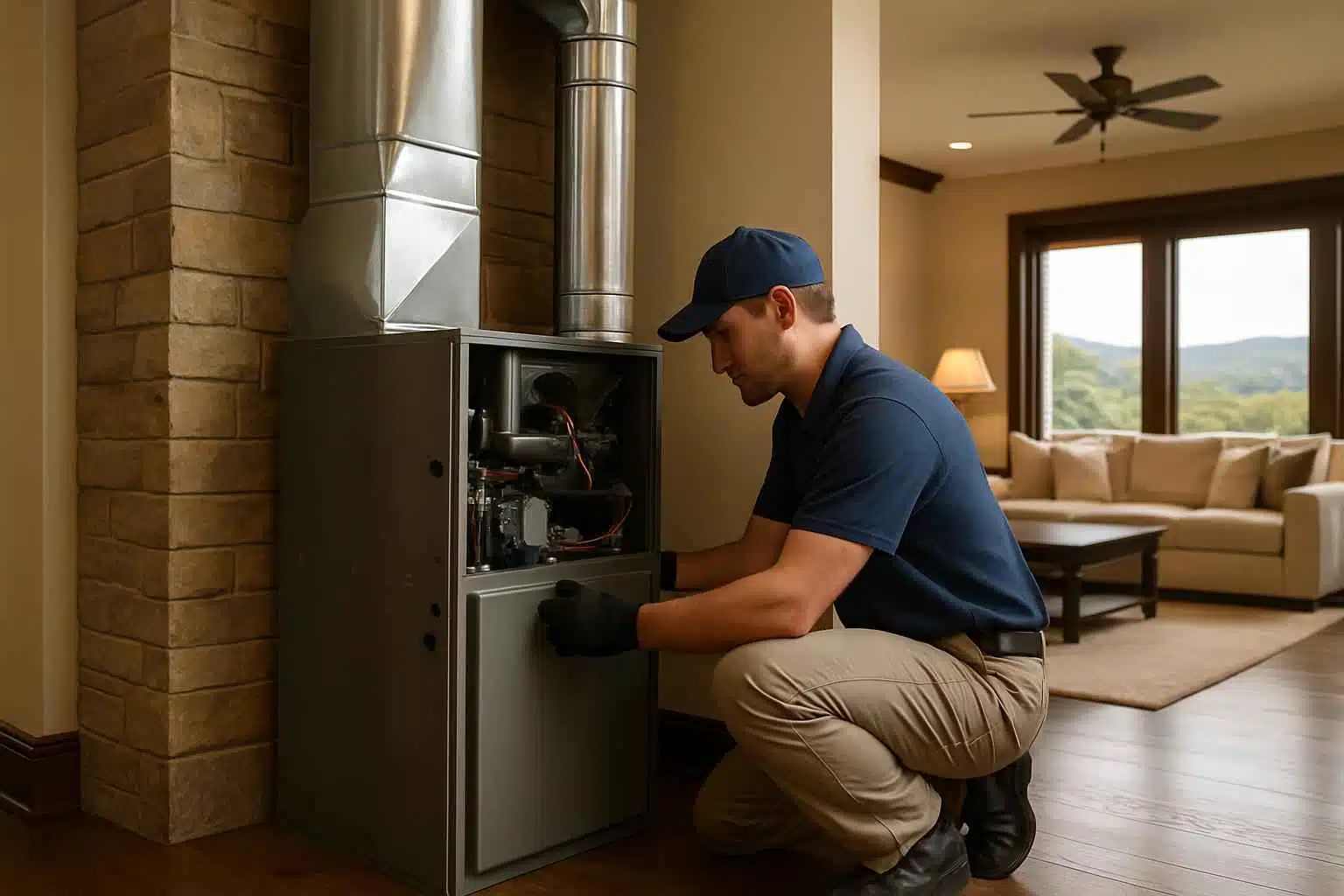 Furnace Installation Contractor in Round Mountain TX