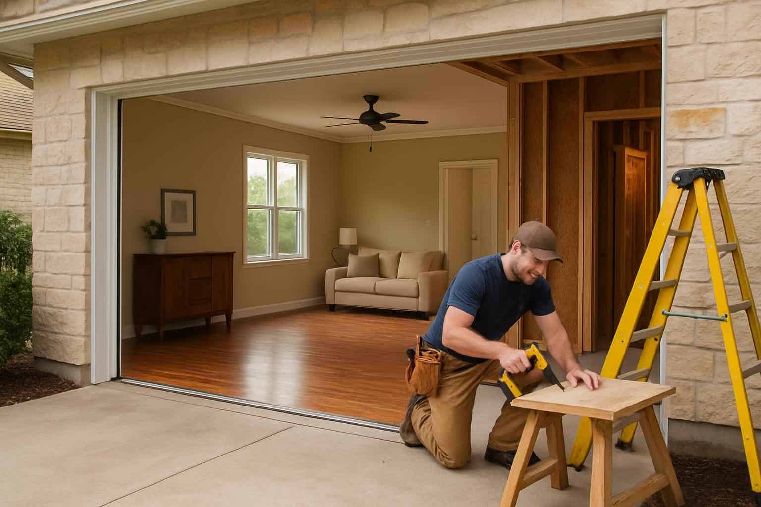 Garage Conversion Contractor in Llano TX