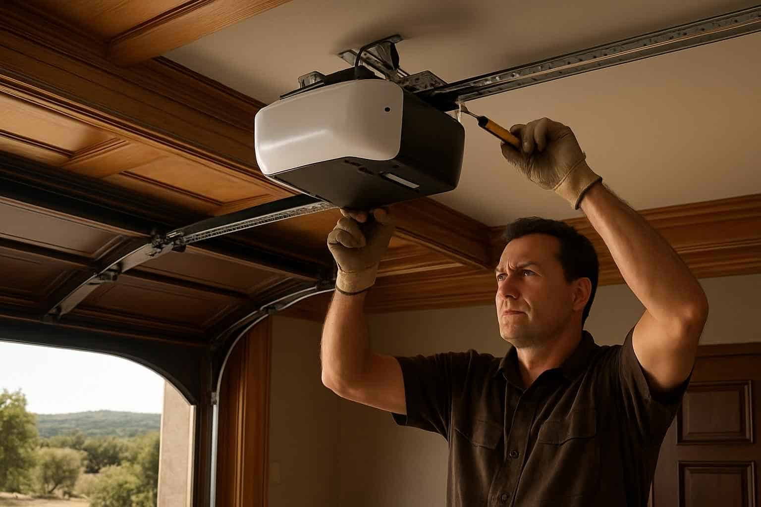 Garage Door Installation Contractor In Kendalia TX Garage Door Opener Installation in Kendalia TX
