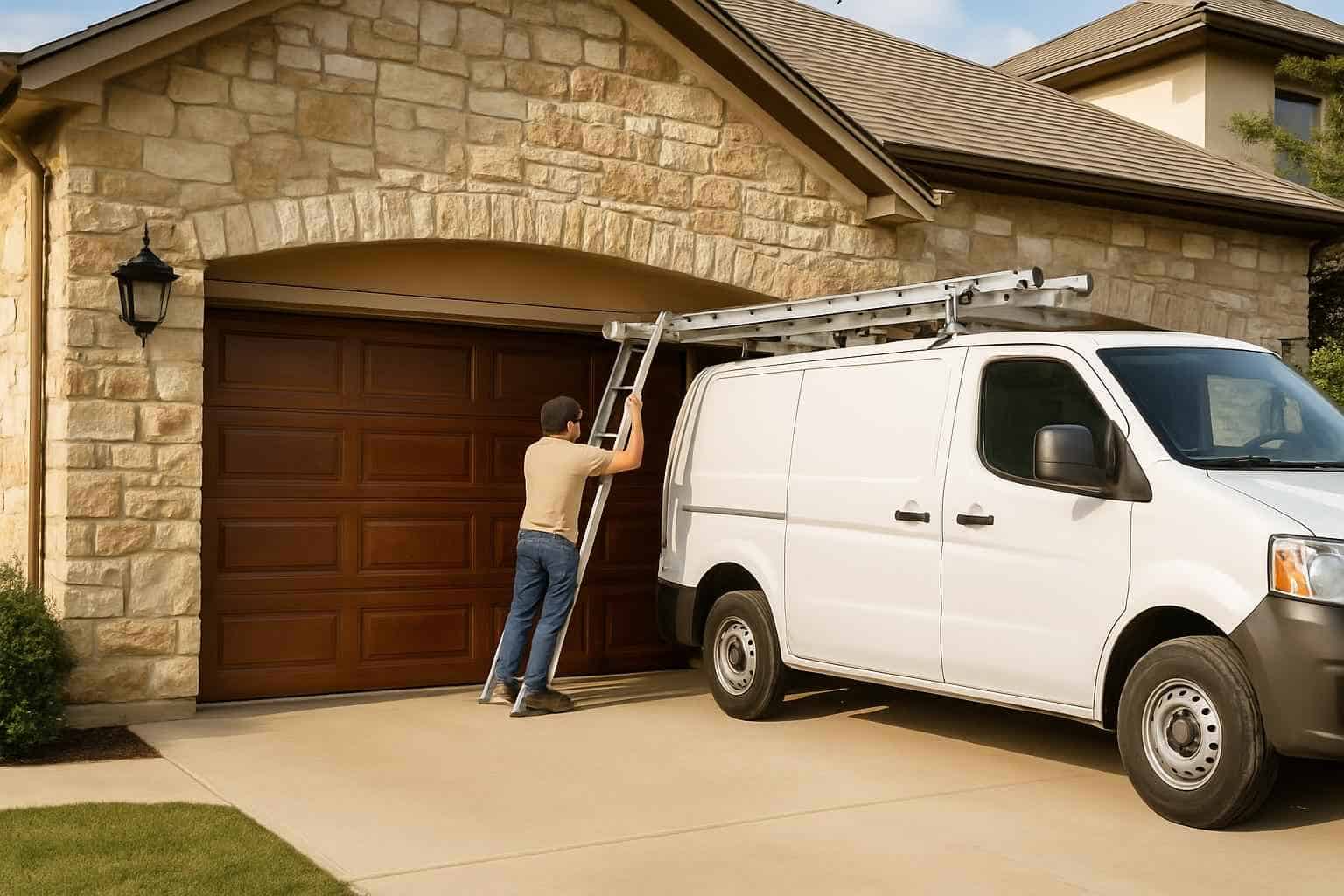 Garage Door Replacement Company in Round Mountain TX