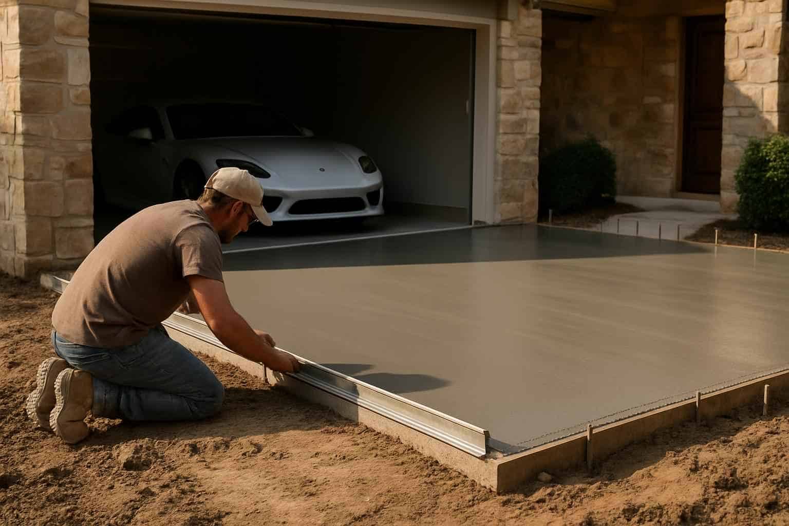 Garage Slab Installation Service in Boerne TX