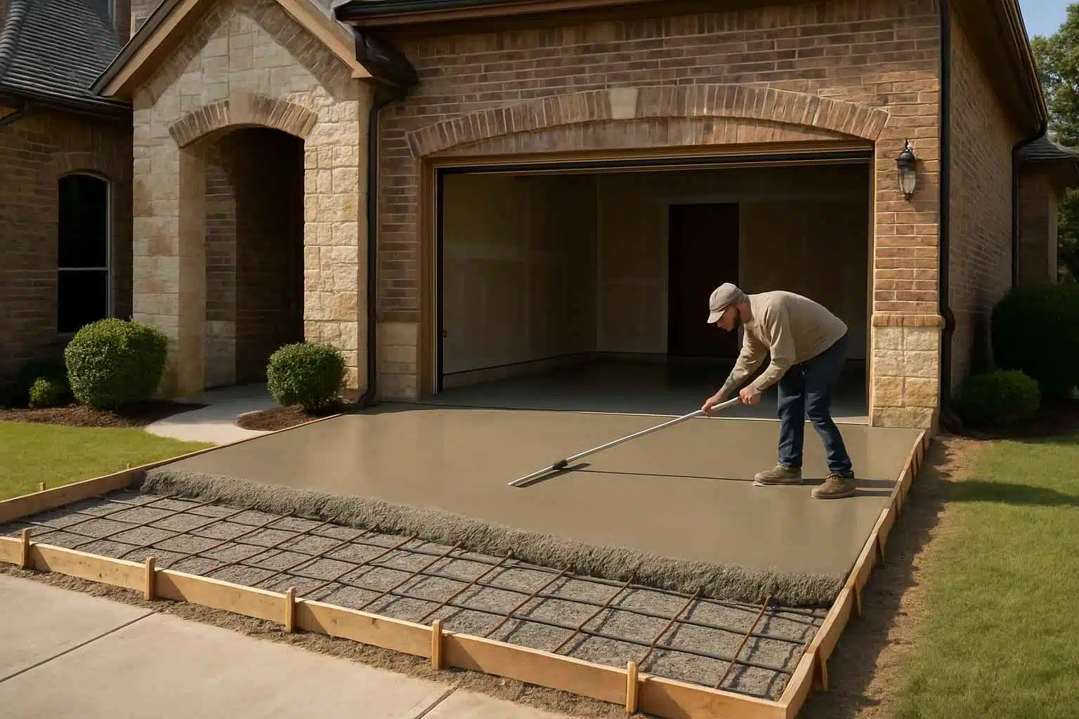 Garage Slab Installation Service in Cypress Mill TX