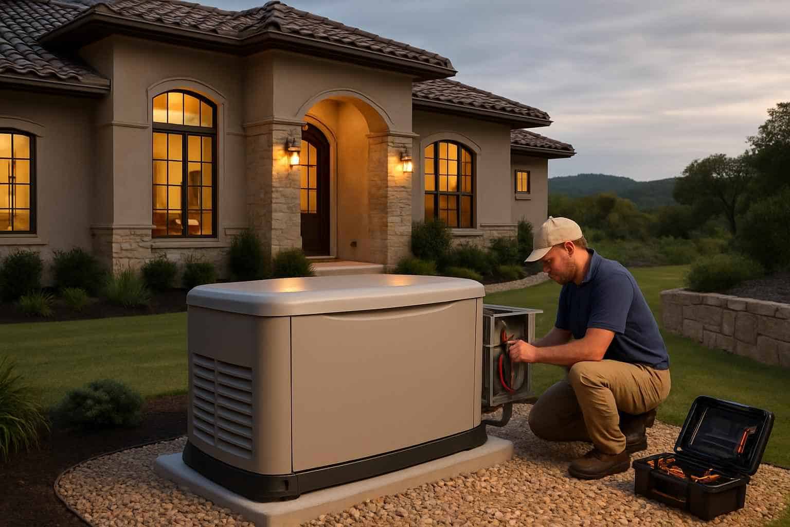 Electrical Contractor In Round Mountain TX Generator Installation Contractor in Round Mountain TX