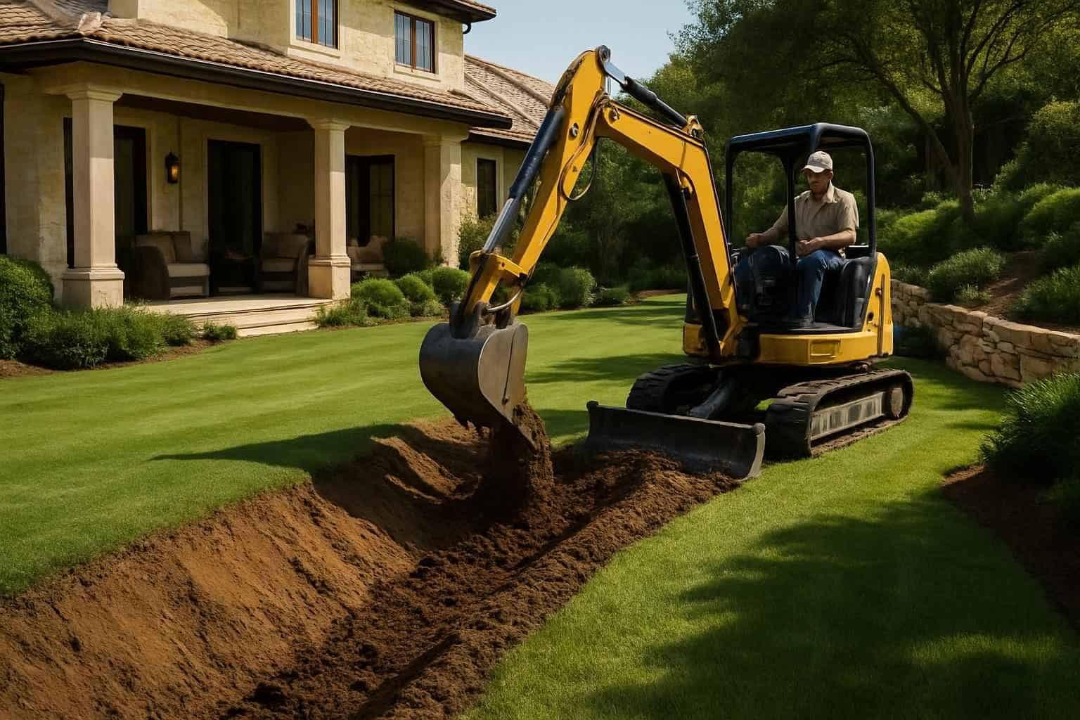 Grading Swale Contractor in Boerne TX