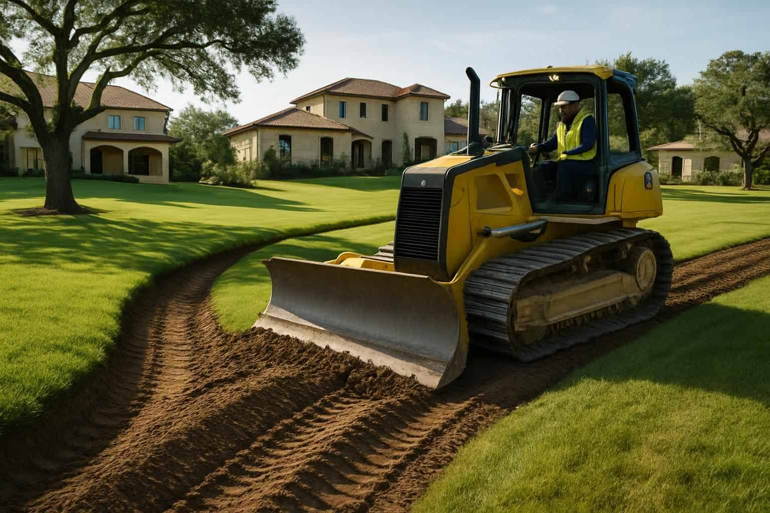 Grading Swale Contractor in Kendalia TX