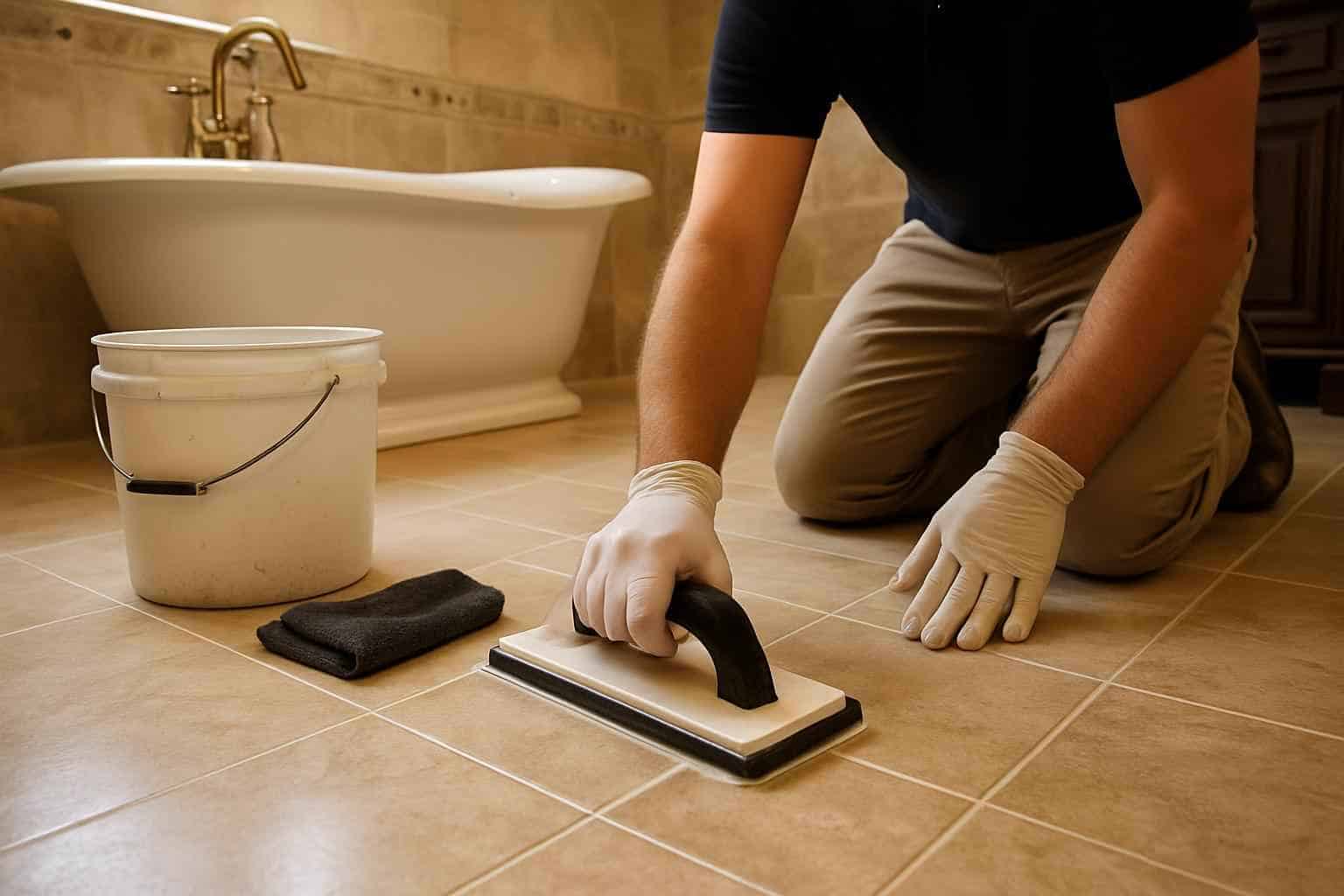 Grout Repair Sealing Service in Boerne TX
