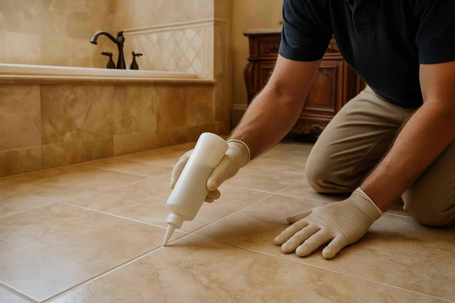 Grout Repair Sealing Service in Cypress Mill TX