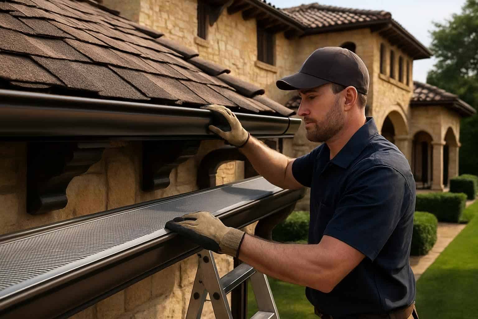 Gutter Guard Installation Company in Hunt TX