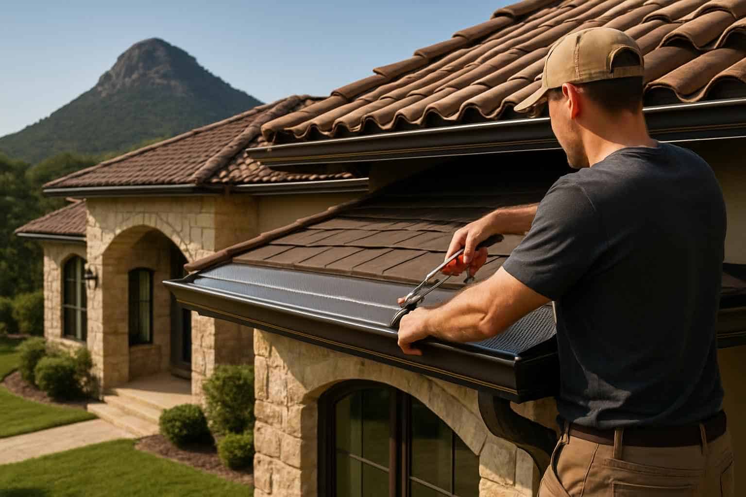 Gutter Guard Installation Company In Round Mountain TX