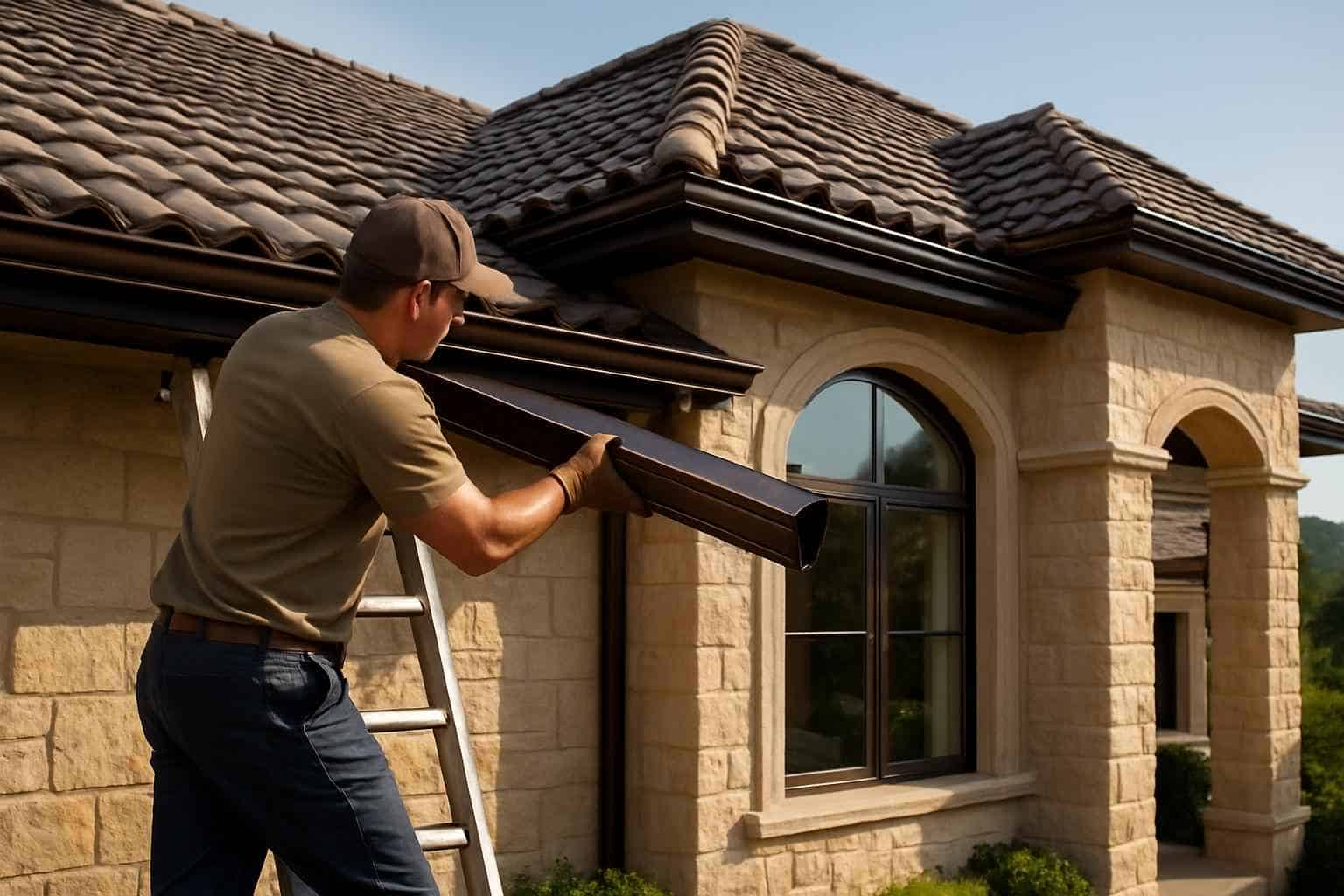 Gutter Replacement Service In Round Mountain TX