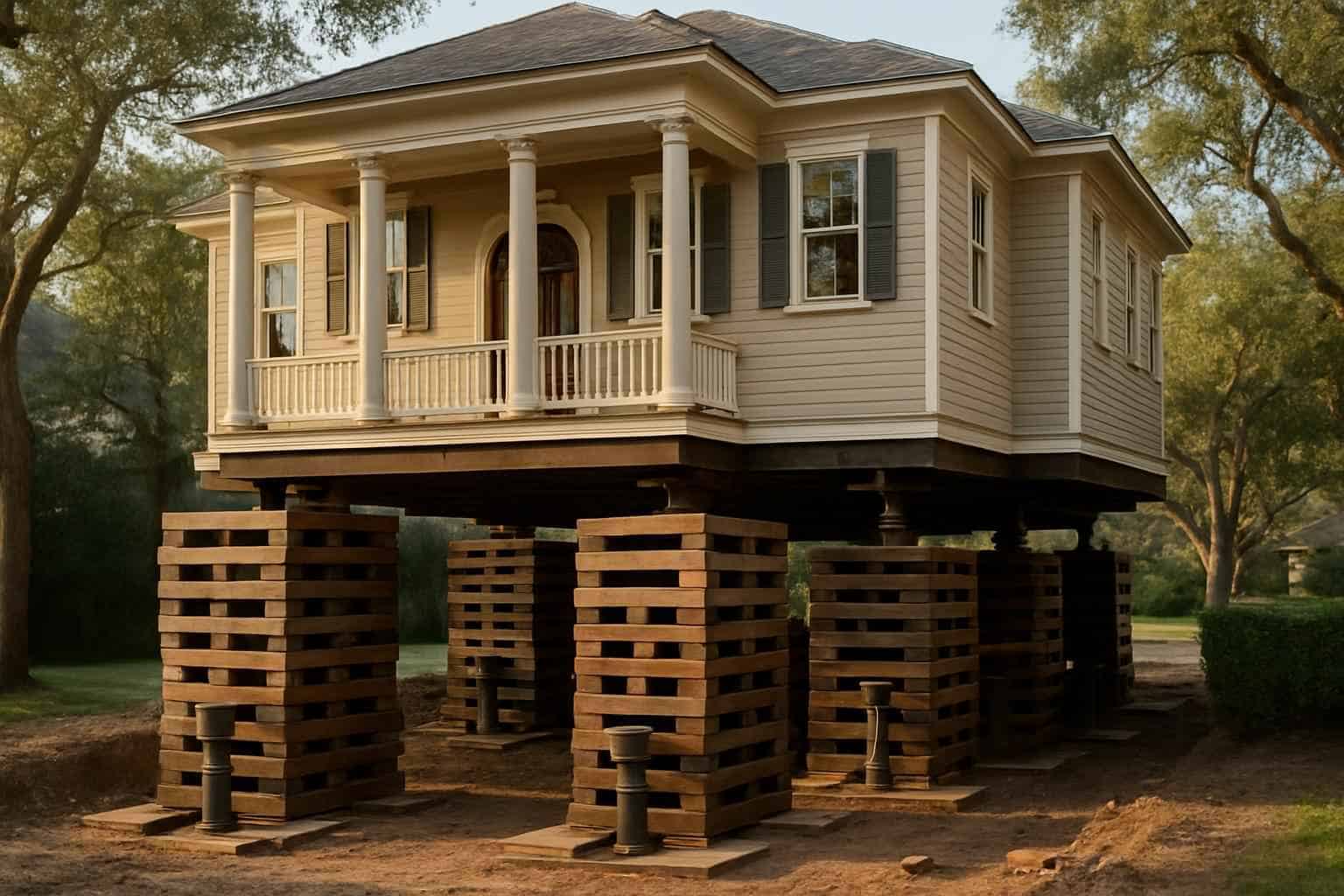 House Lifting Shimming Contractor in Cypress Mill TX