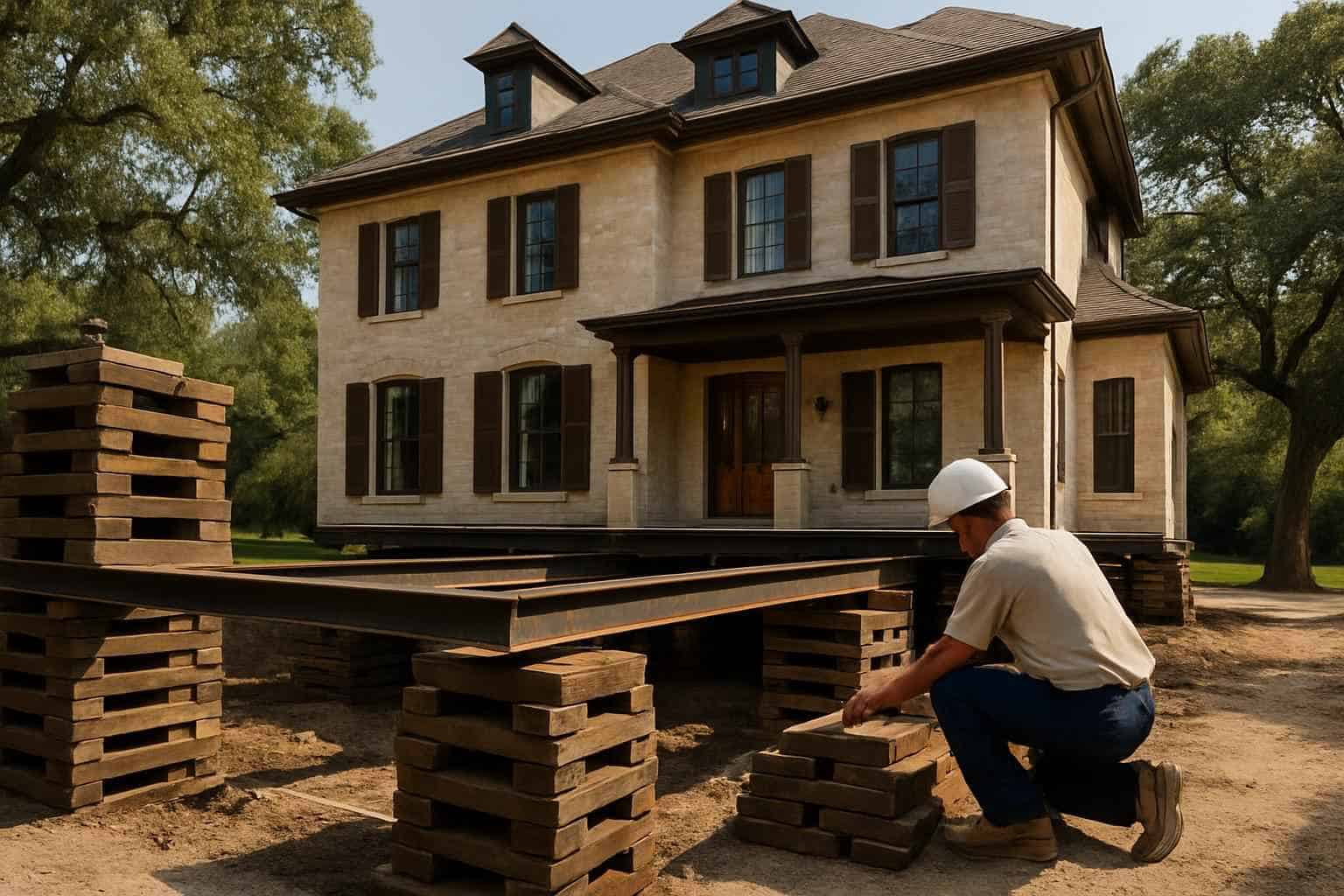 House Lifting Shimming Contractor in Hunt TX