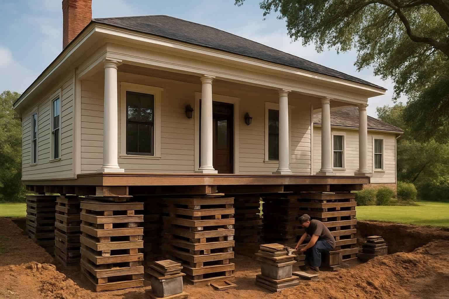 Foundation Repair Pier Beam Contractor In Kendalia TX House Lifting Shimming Contractor in Kendalia TX