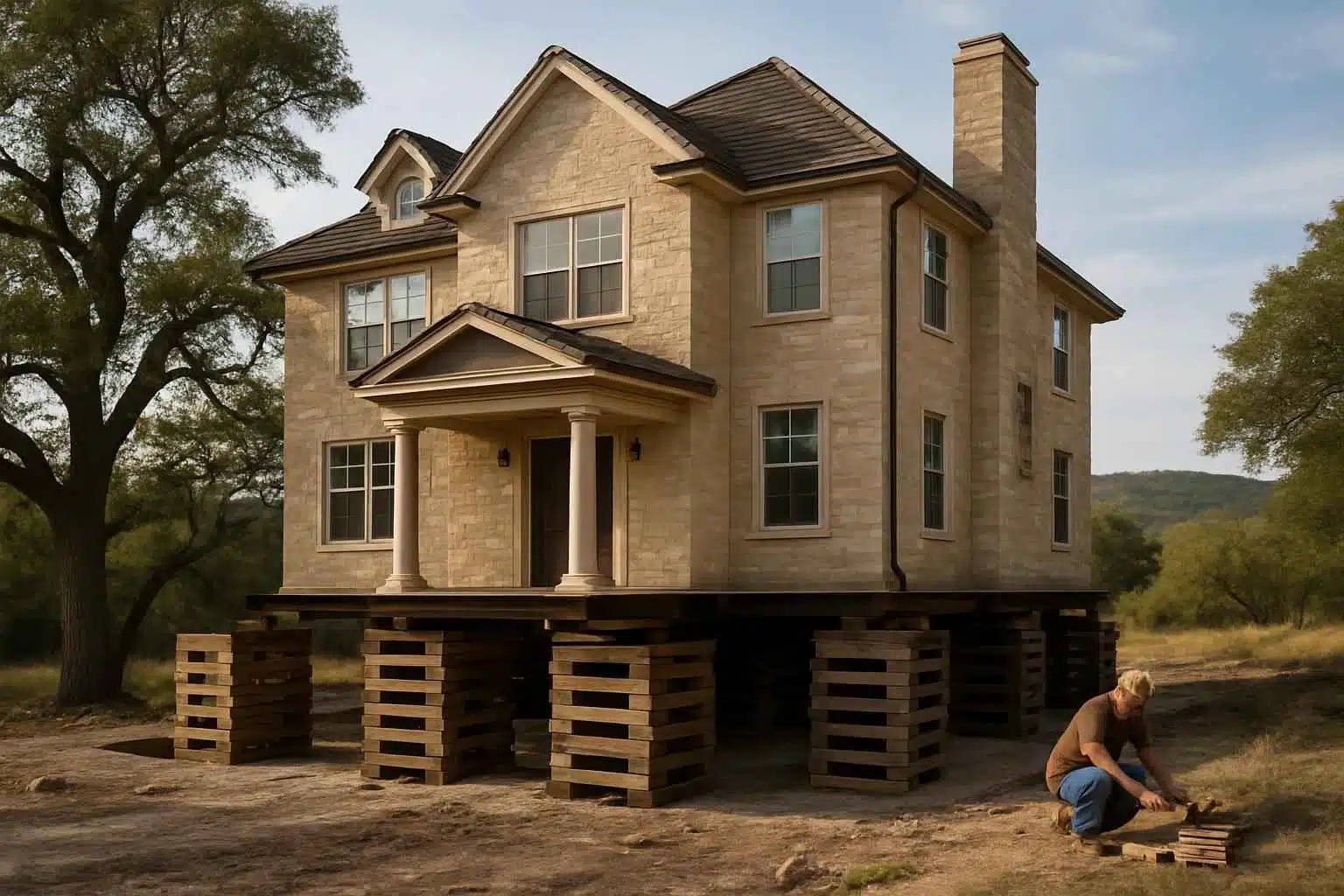 Foundation Repair Pier Beam Contractor In Mountain Home TX House Lifting Shimming Contractor in Mountain Home TX