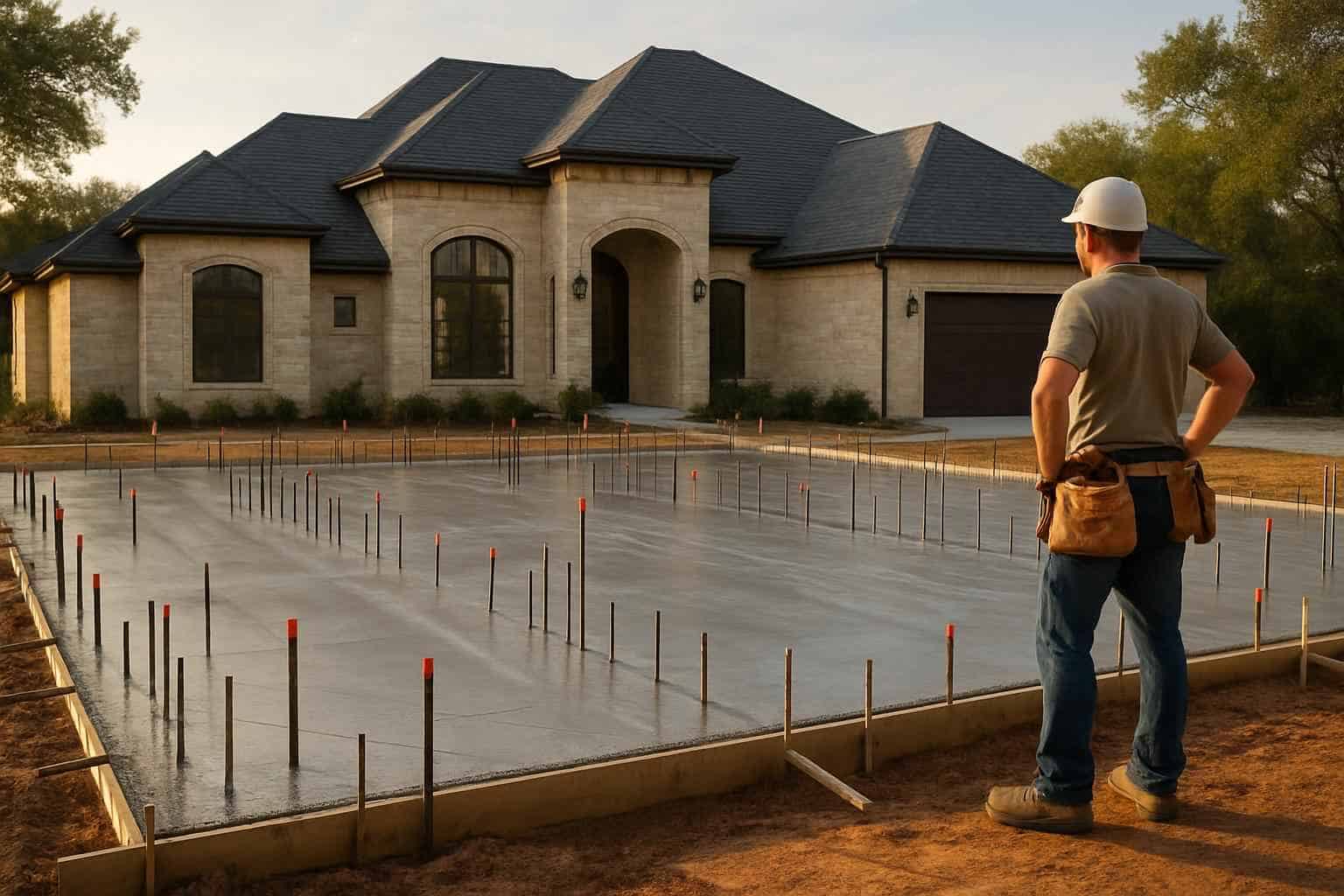 House Slab Foundation Contractor in Boerne TX