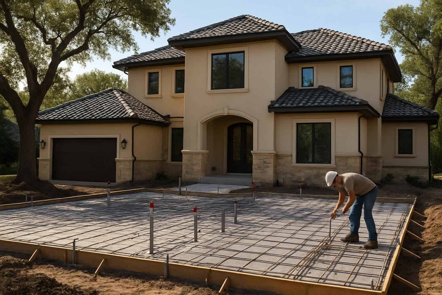 House Slab Foundation Contractor in Cypress Mill TX
