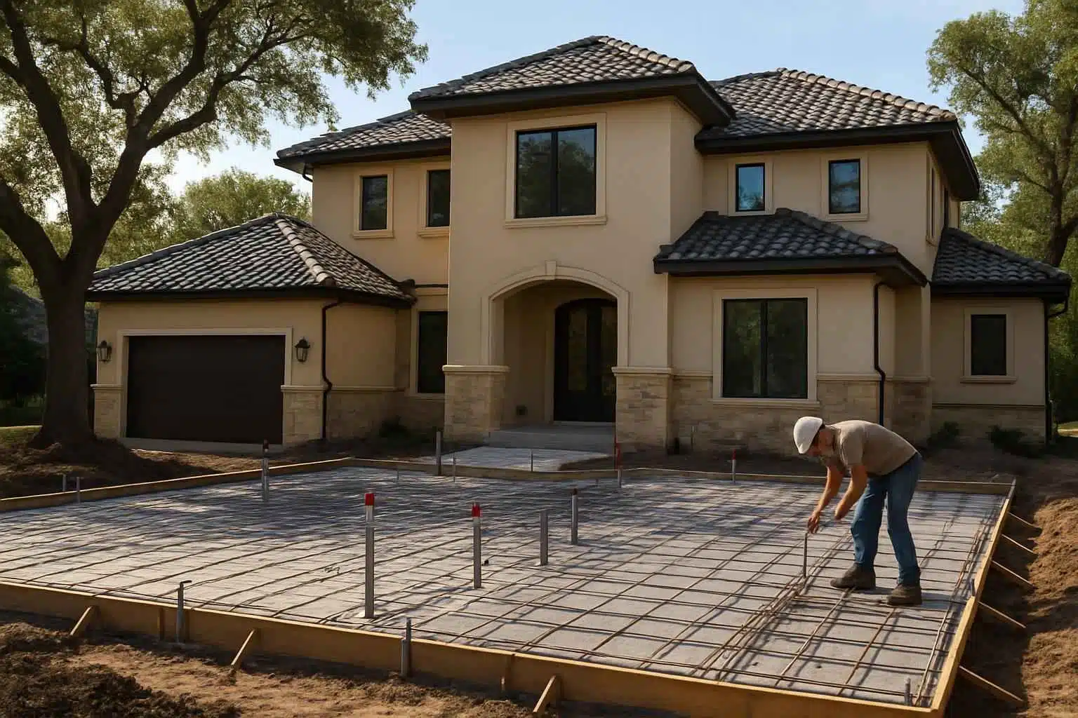 House Slab Foundation Contractor in Cypress Mill TX