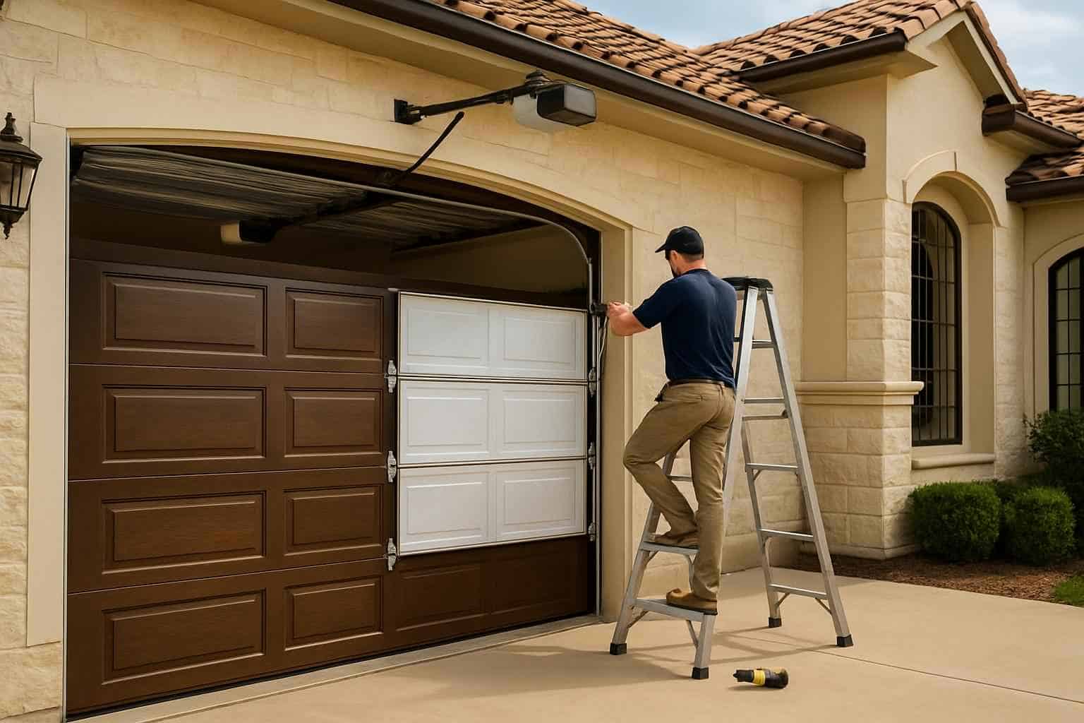 Insulated Garage Door Installation Service in Blanco TX