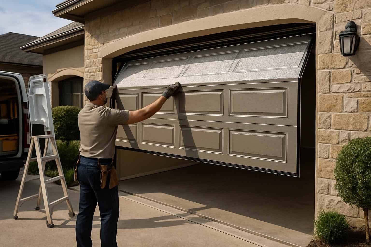 Insulated Garage Door Installation Service in Boerne TX