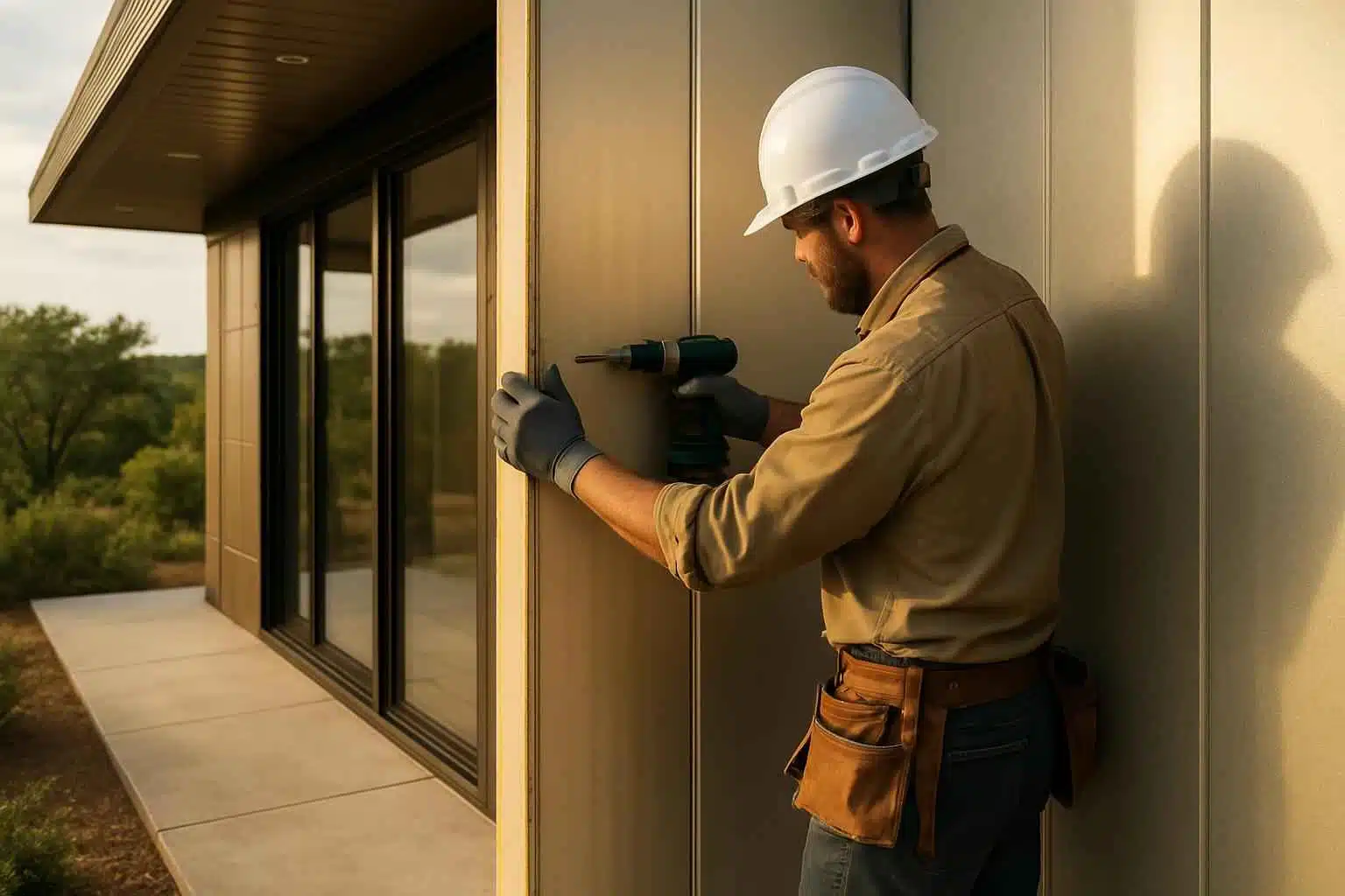 Insulated Metal Panel Installer in Hunt TX