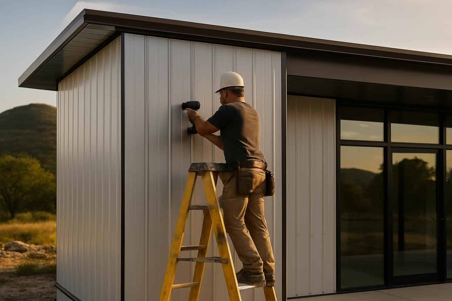 Insulated Metal Panel Installer in Round Mountain TX